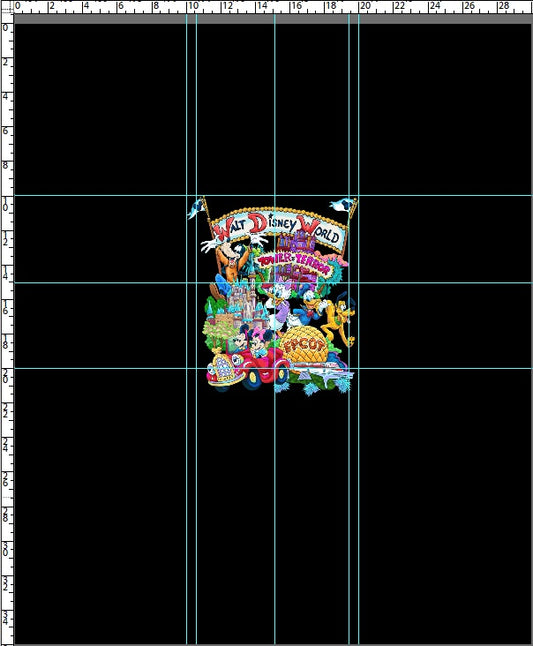 Around Town - Panel - Adult - Black