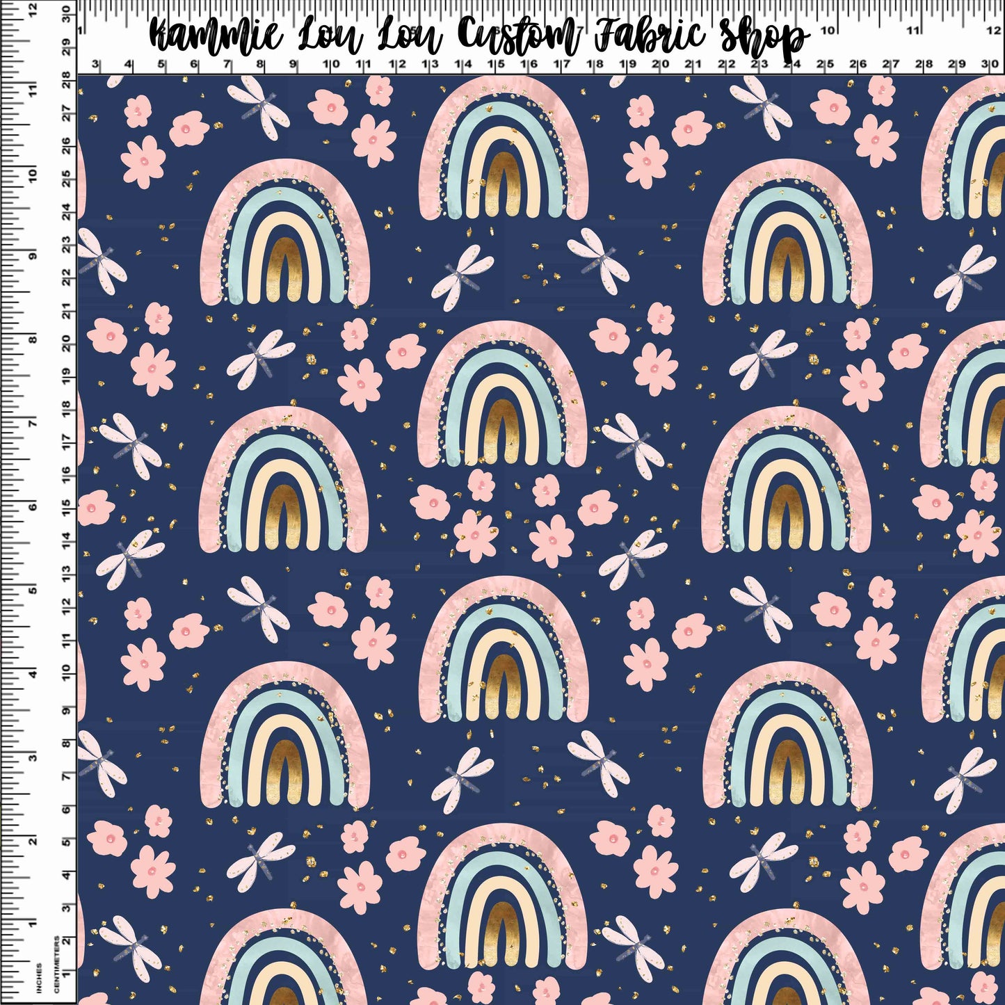 February 2023 Release OverTheRainbow - Rainbow on Navy