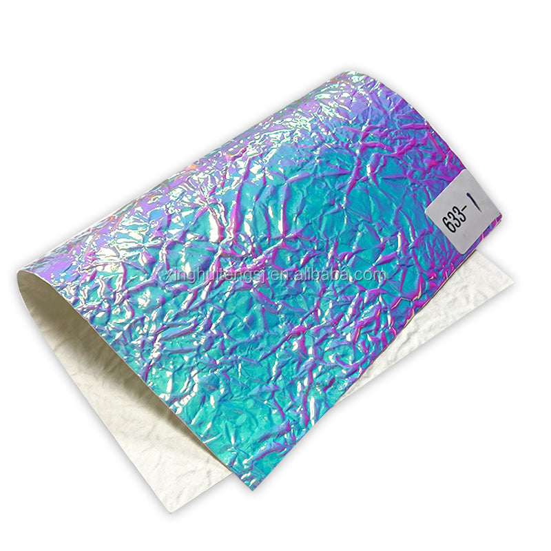 Open - Bag Makers Delight - Holographic Reflective Dichroic PU Faux Leather (633)