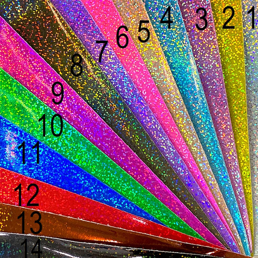 Open - Bag Makers Delight - Smooth Holographic Glitter Specs (506)