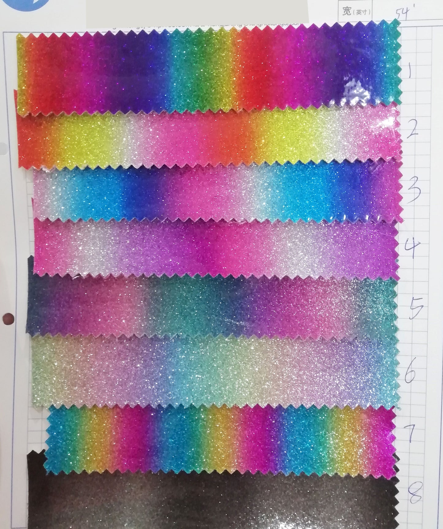 Open - Bag Makers Delight - Smooth Sparkles Ombre Vinyl (26001)