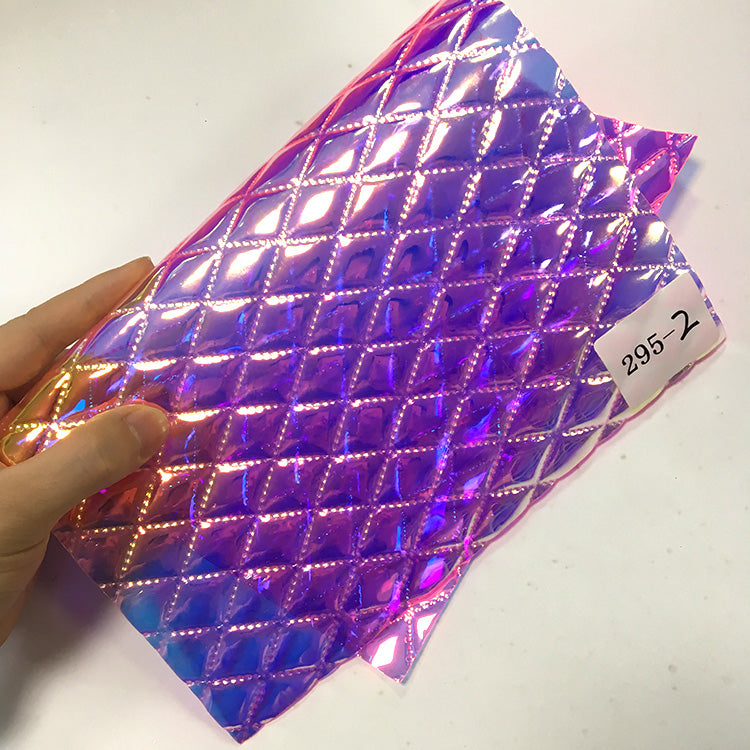 Open - Bag Makers Delight - Prismatic Iridescent pvc film (295)