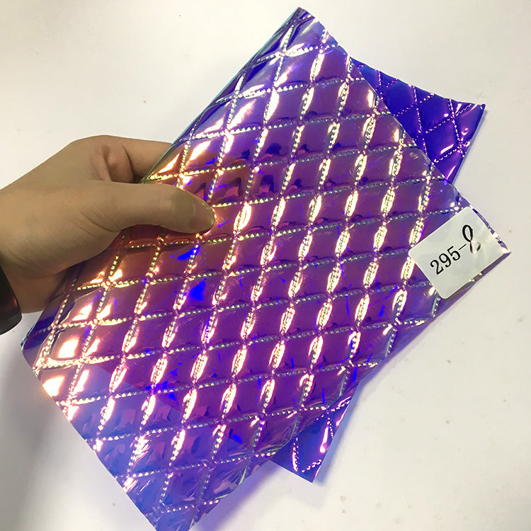Open - Bag Makers Delight - Prismatic Iridescent pvc film (295)