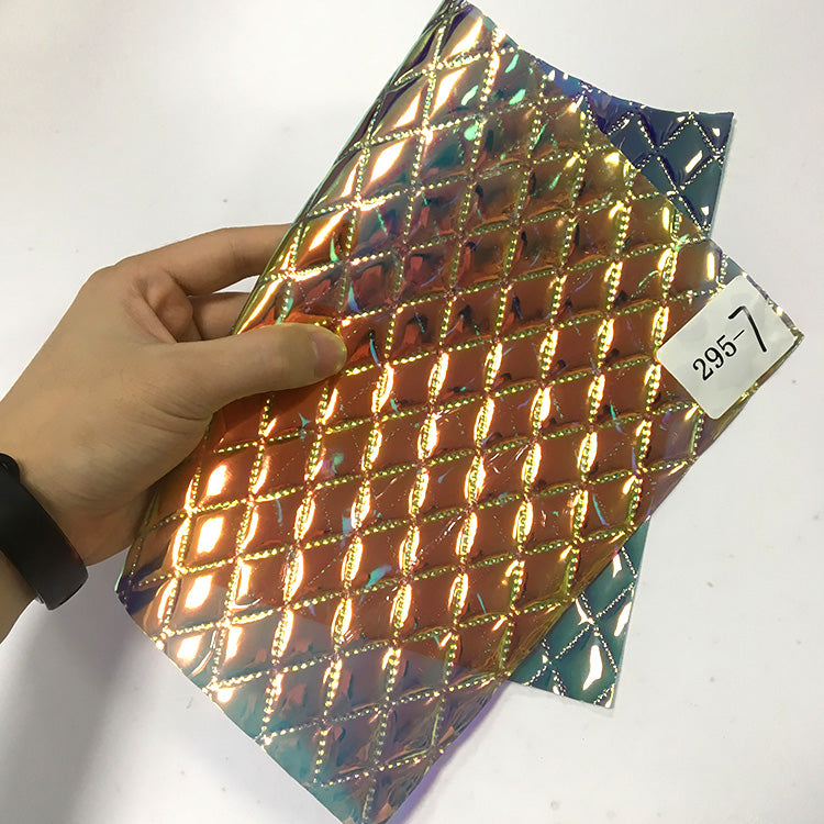 Open - Bag Makers Delight - Prismatic Iridescent pvc film (295)