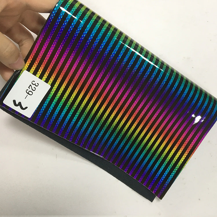 Open - Bag Makers Delight - Black Rainbow Hologram (329)