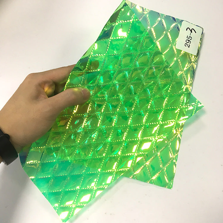 Open - Bag Makers Delight - Prismatic Iridescent pvc film (295)