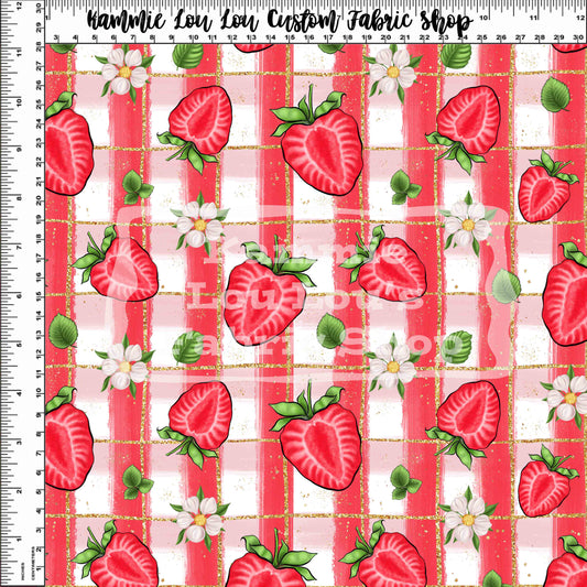 March Release 2023 - So Berry Sweet - Plaid Berry Toss - Red