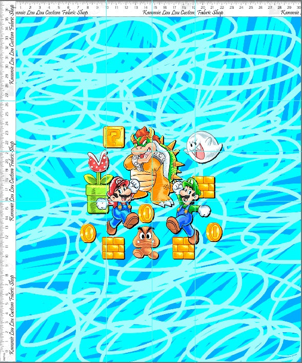 R127 Super Super M - Panel - Adult - Blue