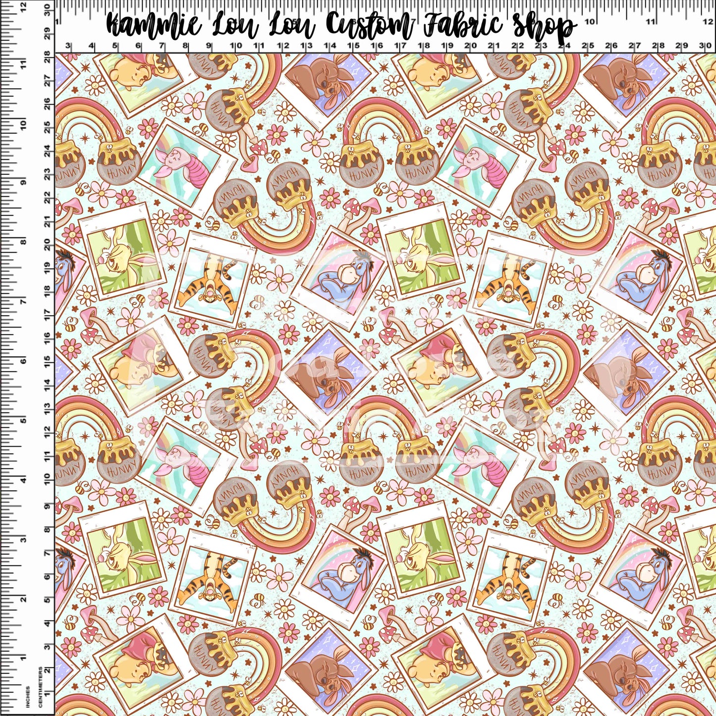 Bears Love Hunny - Small Scale - White