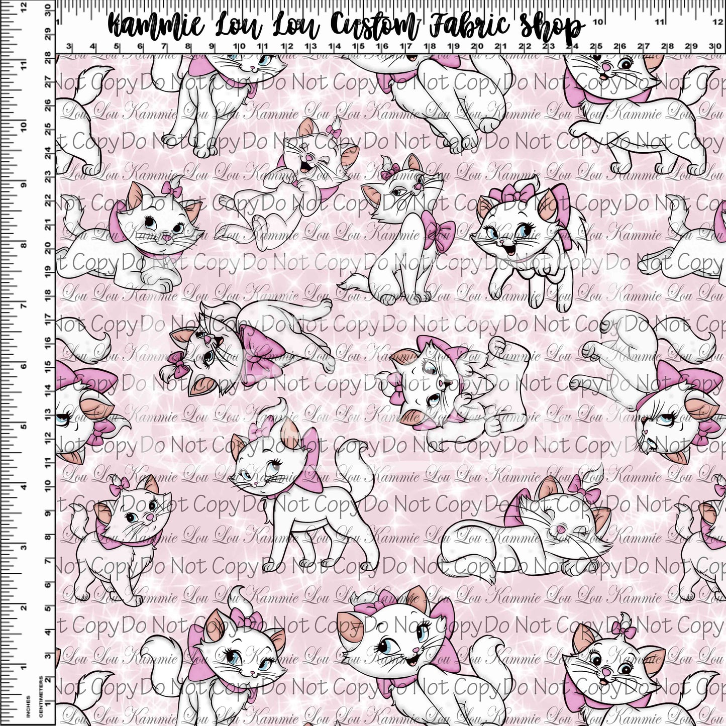 Blank-a-palooza - Pretty Kitty - Coordinating Fabric