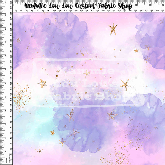 Midnight Hour - Coordinates - Pink Glitter Sky