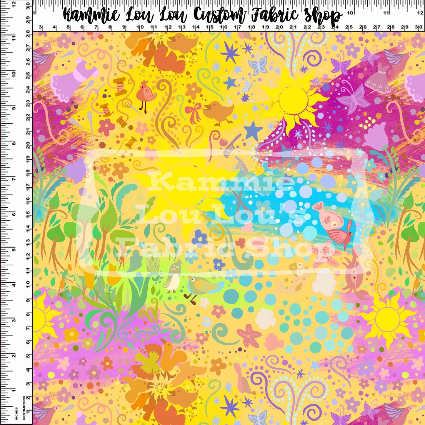 An Artist's Story - Coordinate - YELLOW