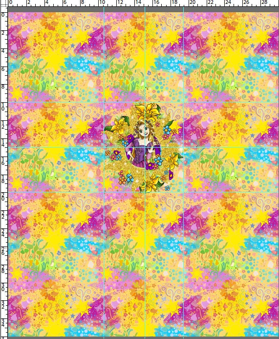 An Artist's Story - PANEL - ADULT - YELLOW