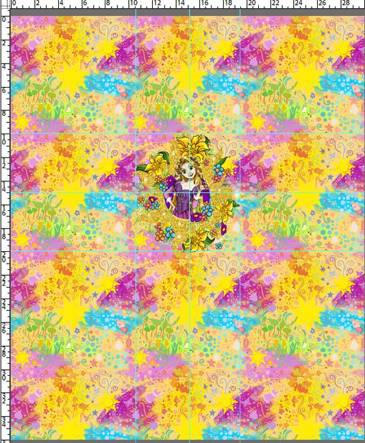 An Artist's Story - PANEL - ADULT - YELLOW