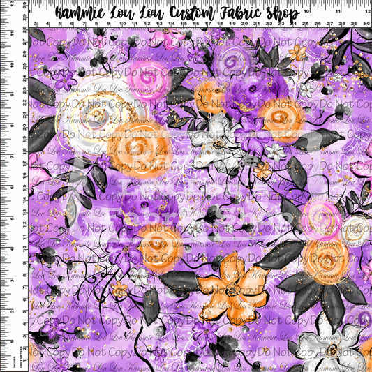 R107 Jack is Back - Purple Floral - Regular Scale