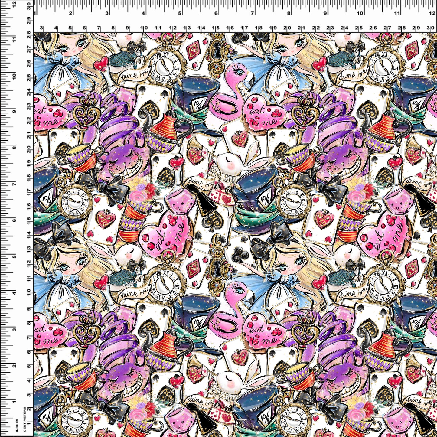 R107 Wonderland Tea Party - Stack Crazy - Regular Scale