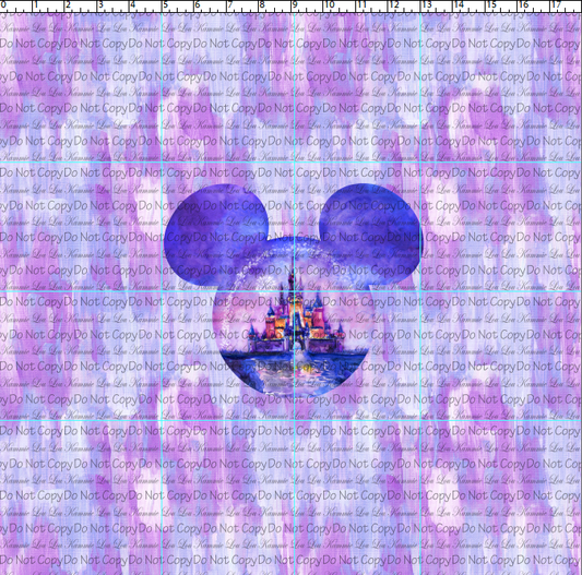R108 A Dream is a Wish - Purple Castle Panel - CHILD
