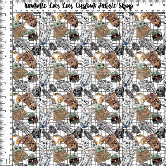 R111 : Little Guy - Main Toss - White - Tiny Scale