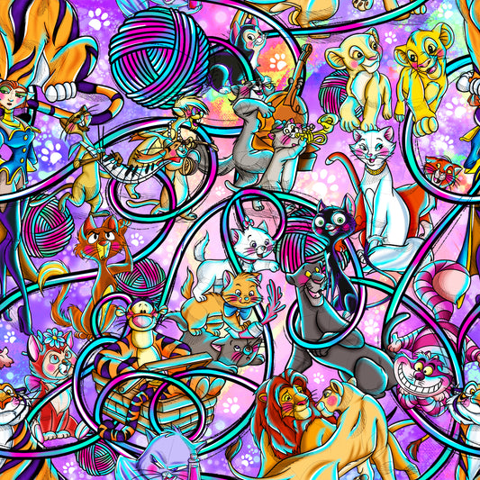 R111 : Pawsitively Purrrfect - Main - PINK - Small Scale