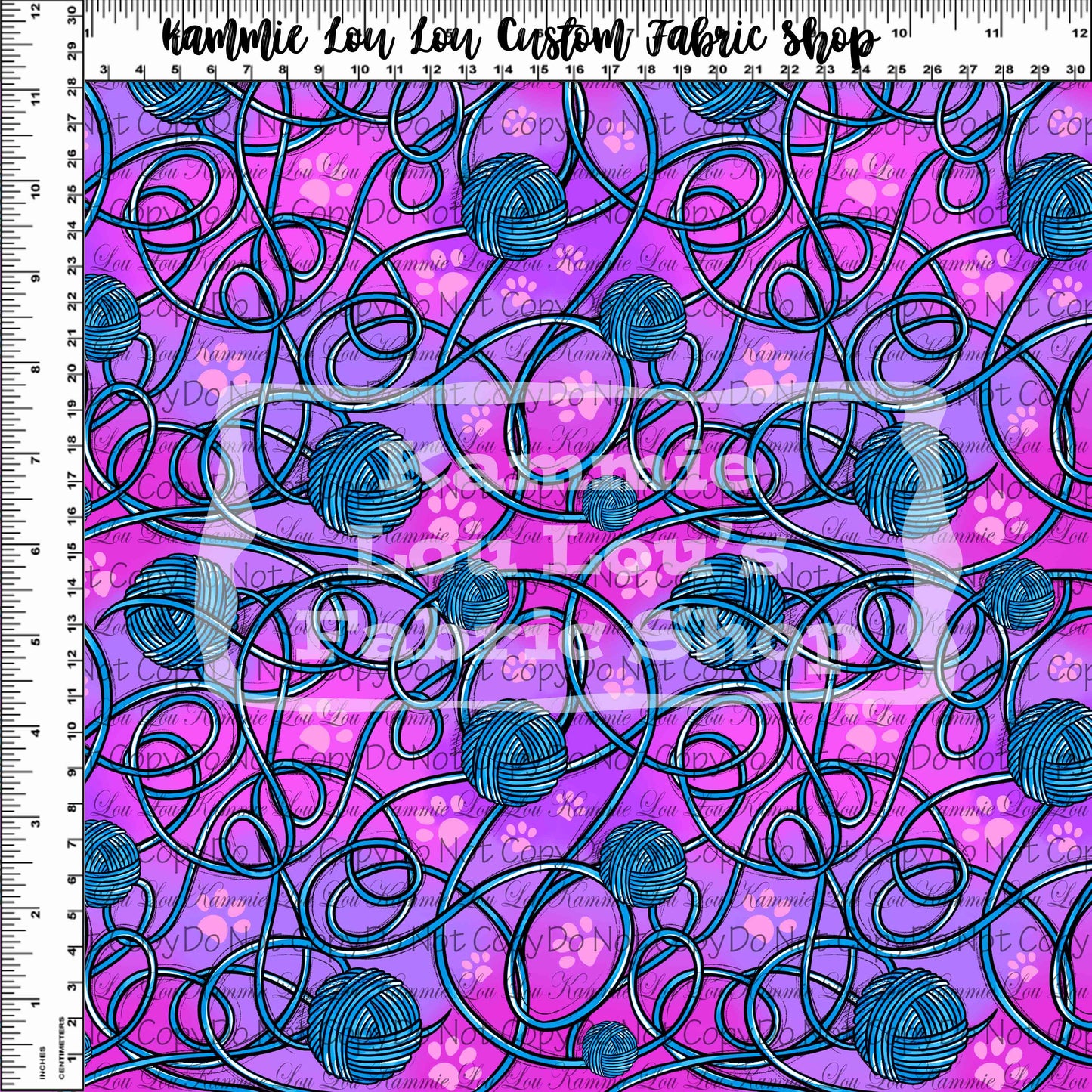 R111 : Pawsitively Purrrfect - Yarn - Pink