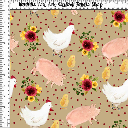 R112 Country Roads - Rise and Shine - Barnyard Friends