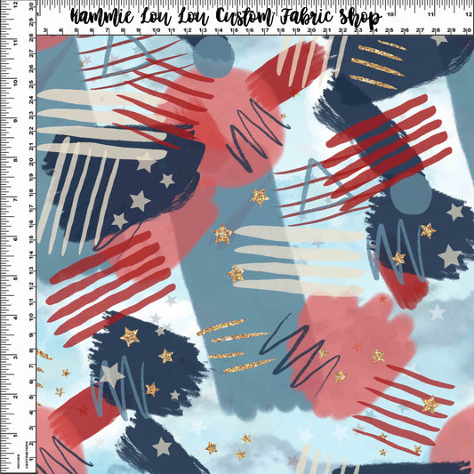 R112 Grand Old Flag - Abstract Toss