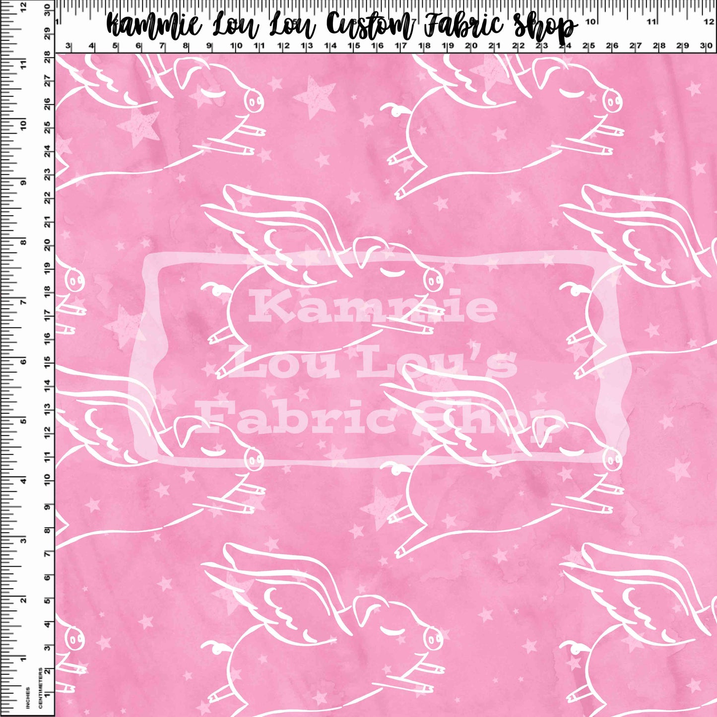 Barnyard Friends - Flying Pigs - Pink