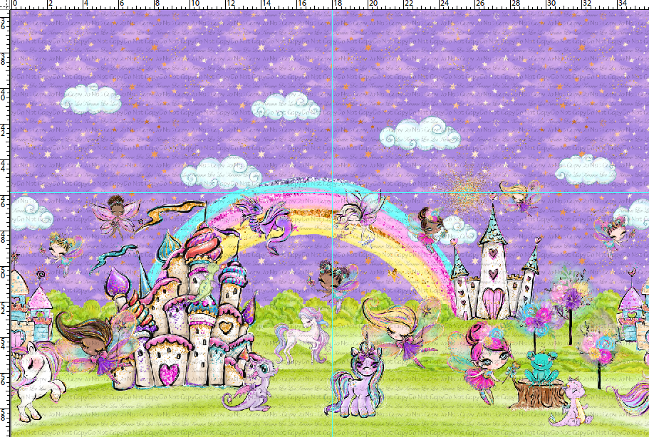 Fairyland - Double Border - Purple