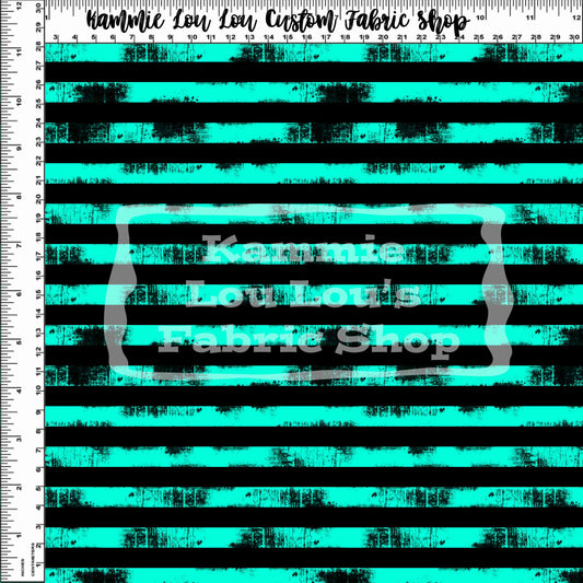 Rockin' Mouse - Teal Stripes