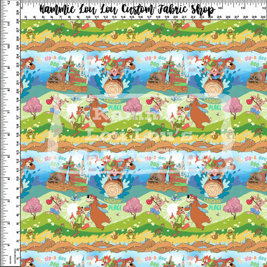 Splish Splash - Scenic Rows - Small Scale