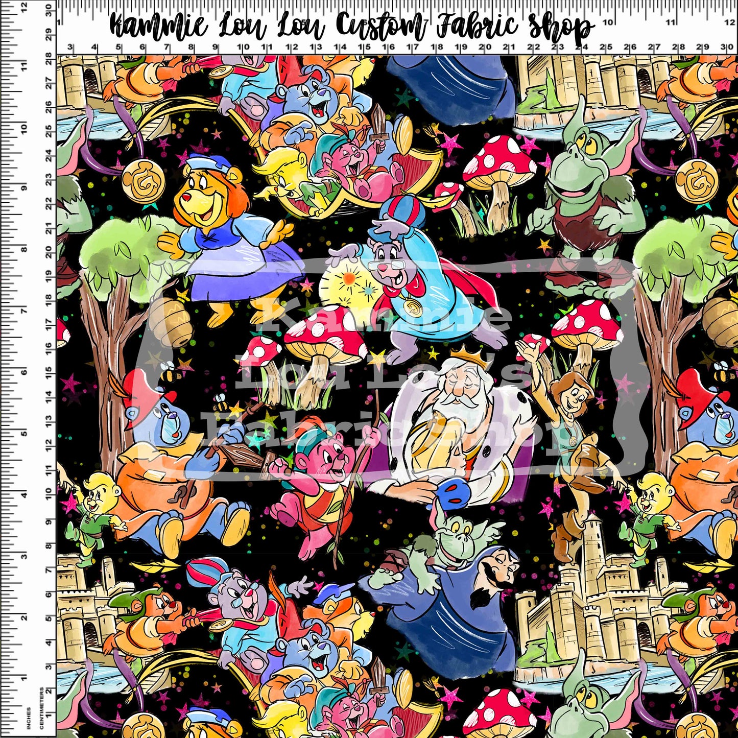 R115 Bouncing Bears - Main Toss - Black - Regular Scale