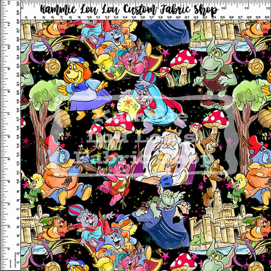 R115 Bouncing Bears - Main Toss - Black - Regular Scale