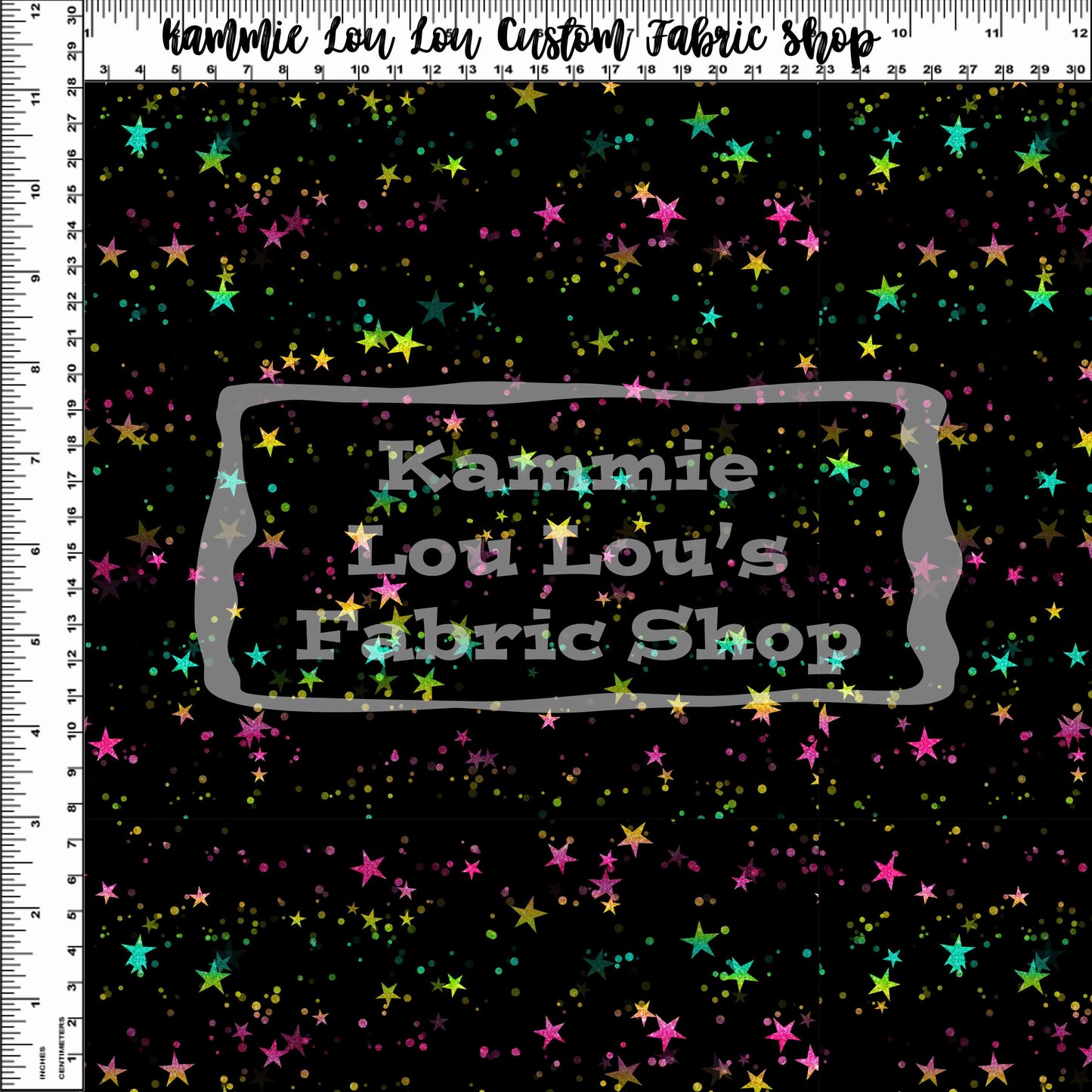 Paisley Mouse - Star Coordinate - Black