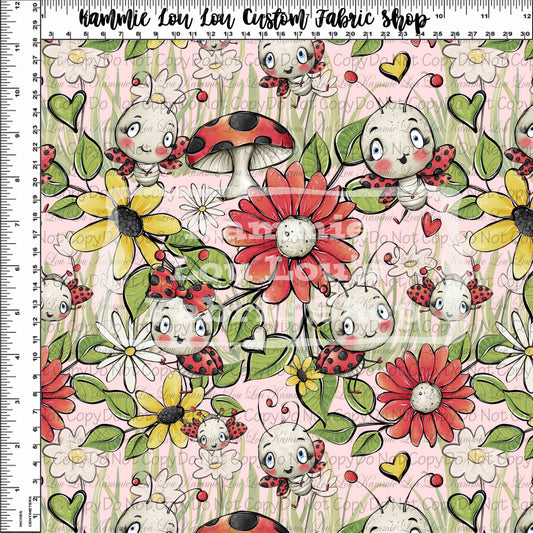 R116 - Little Ladybug - Regular Scale - Pink