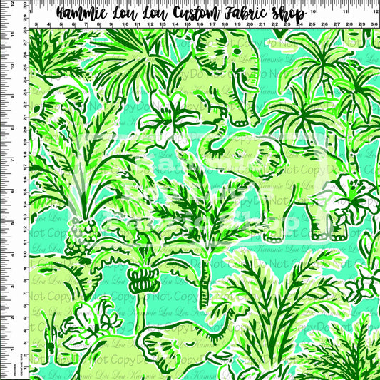 R116 Lillie 2022 - Elephant Jungle Green