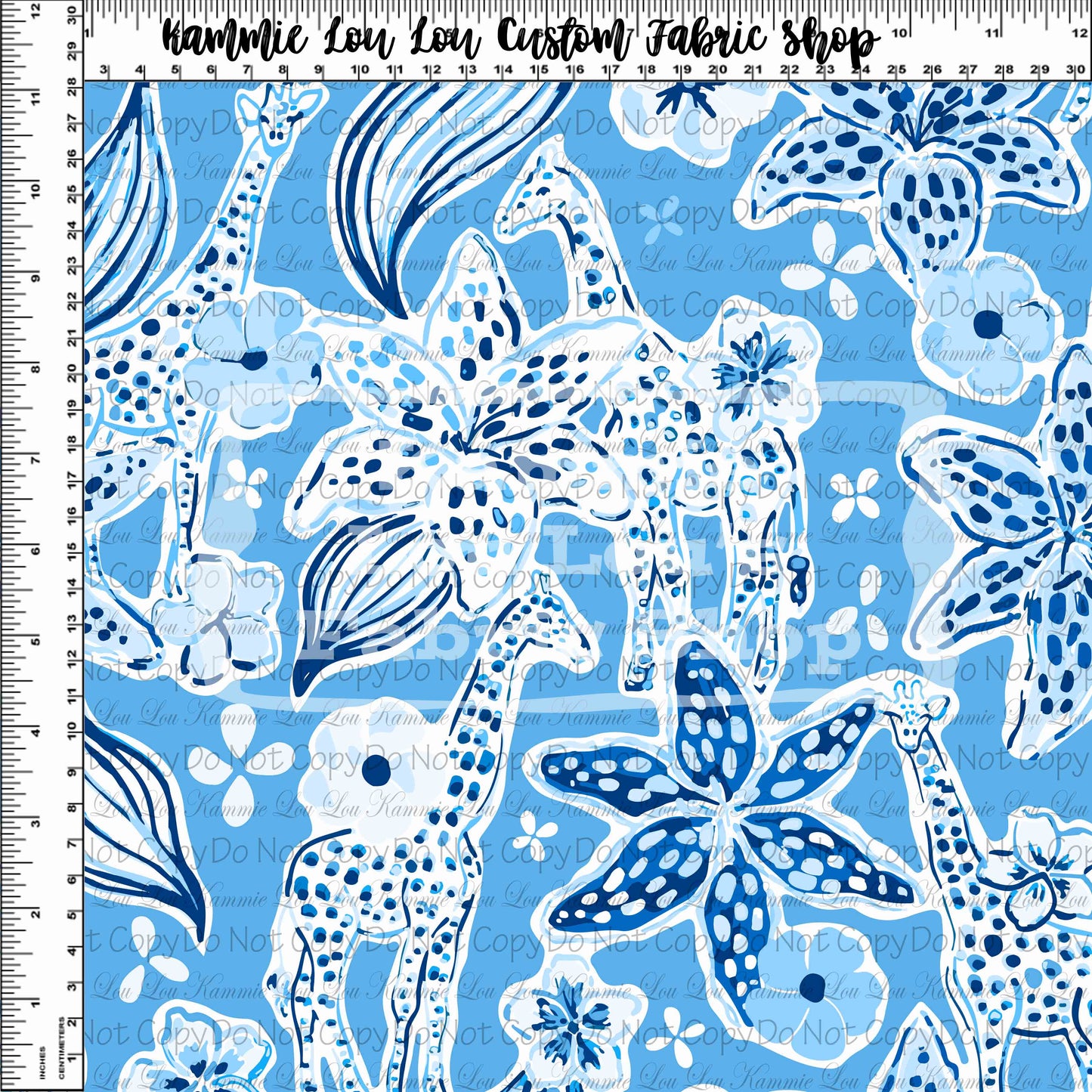 R116 Lillie 2022 - Giraffe - Blue
