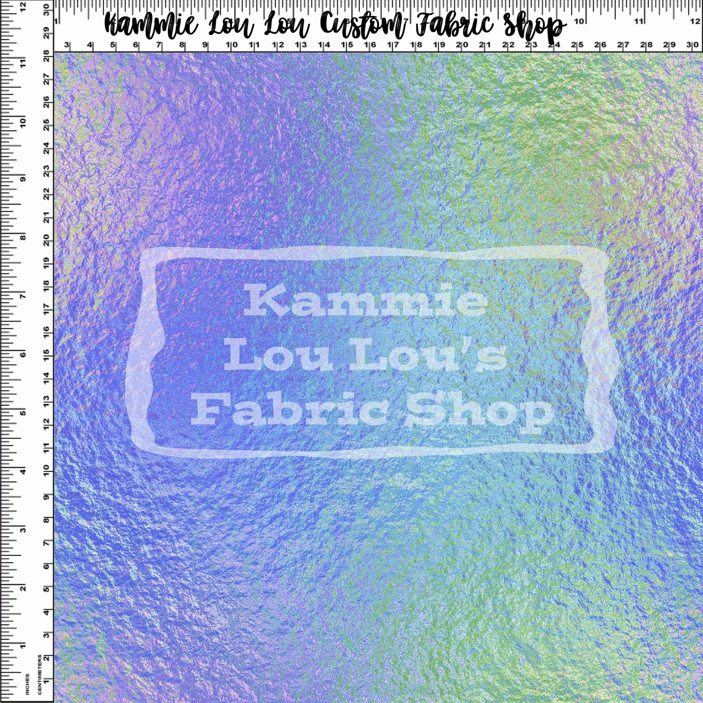 R116 : Pixilated Friends - Iridescent Foil #4