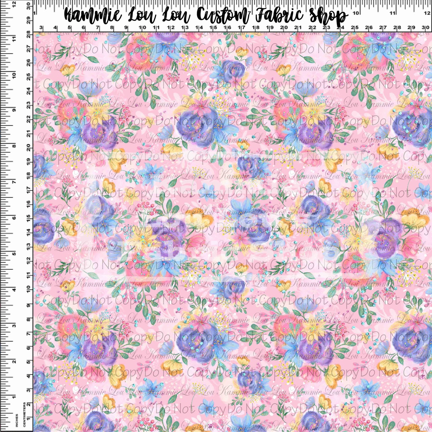 R116 : Queen Bee - Pink Flowers