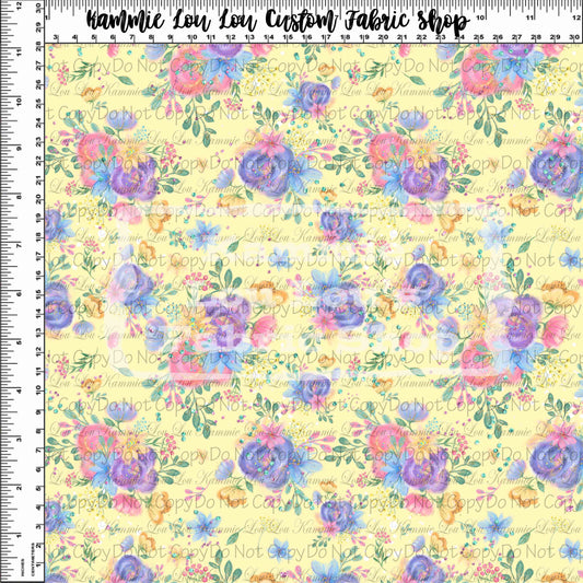 R116 : Queen Bee - Yellow Flowers