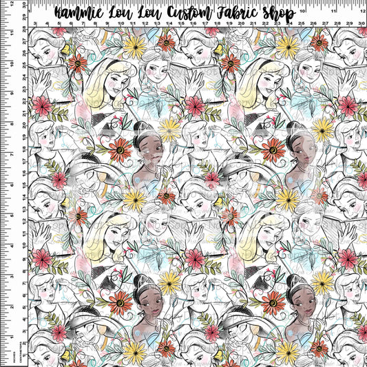 R117 - Princess Royal Sketch - Main Stacked - Small Scale