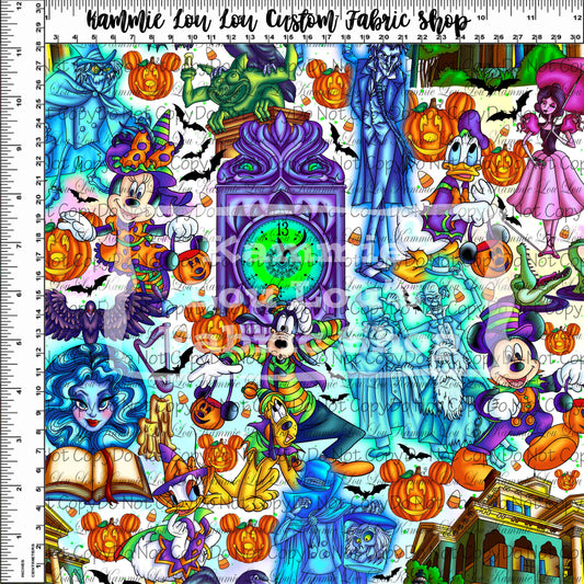 R118 - Not So Haunted Halloween - Main Toss - Regular Scale - White