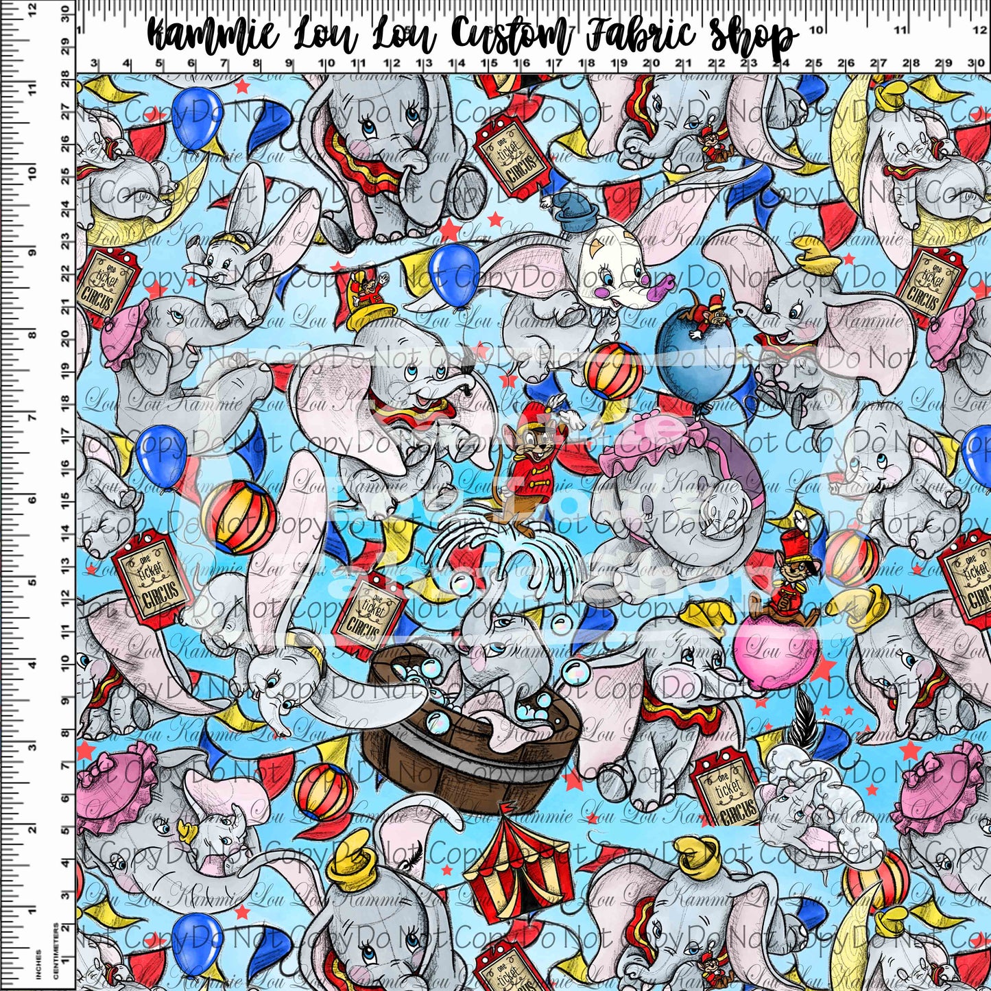 R118 Circus Star - Toss - Regular Scale - BLUE