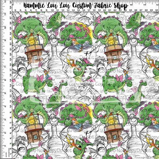 R118 Dragon Friend - Small Scale - WHITE