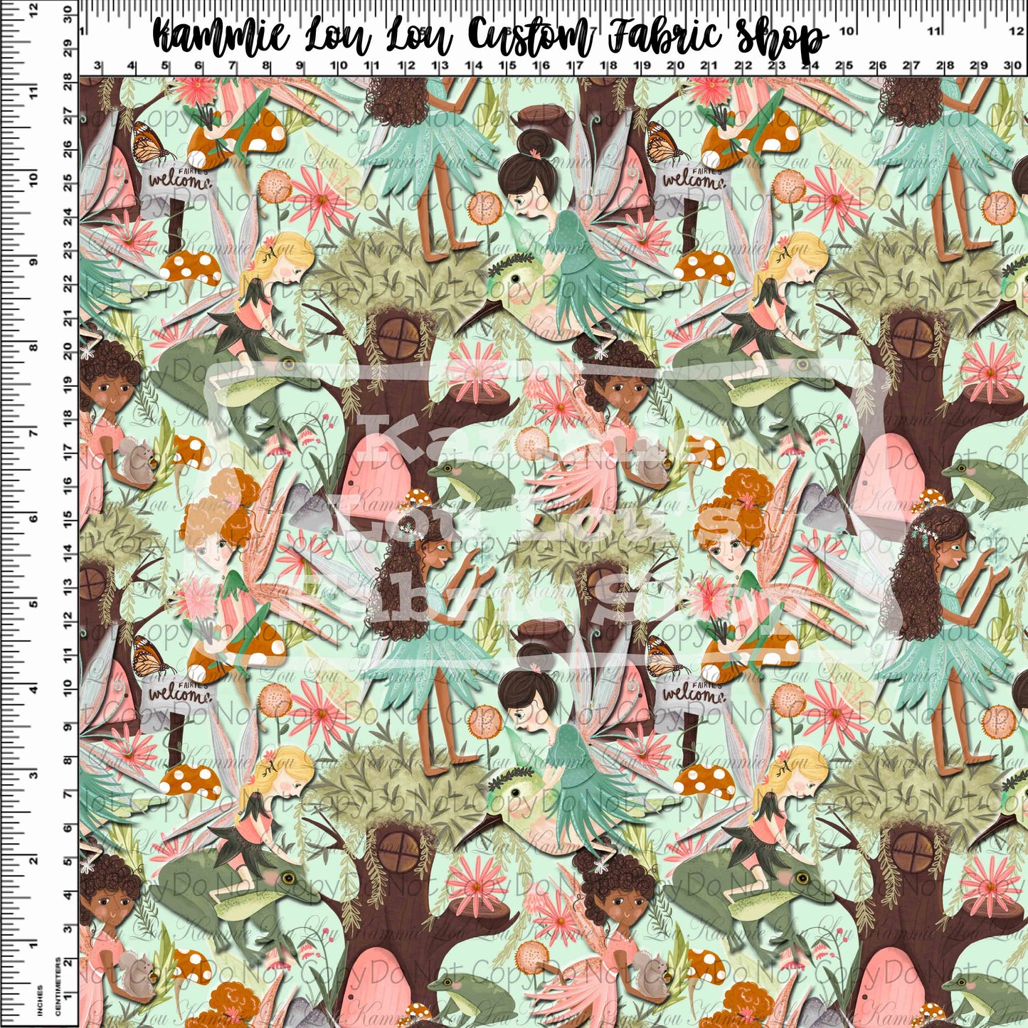 R118 Magical Fairy Garden - Main Toss - Small Scale - MINT