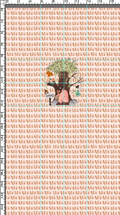 R118 Magical Fairy Garden - Panel - CHILD