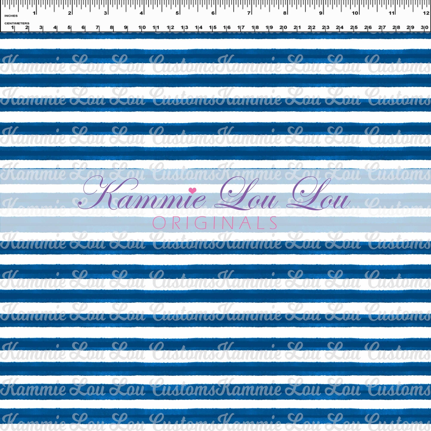 R118 Sail the Magic Seas - Blue Stripes