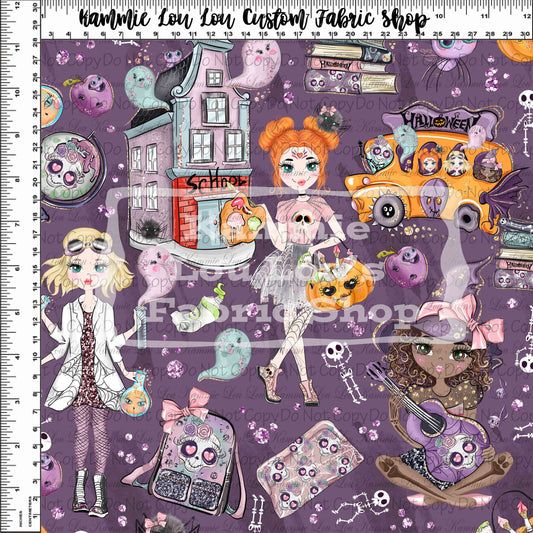 R118 School of Ghoul - Purple Toss Kids