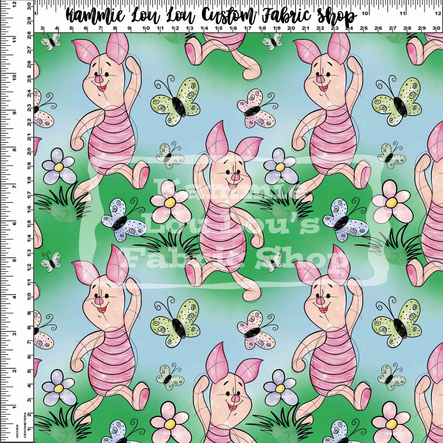 R119 Christopher's Adventure - Piglet rows