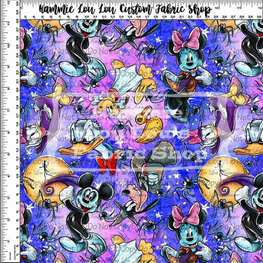 R119 : Jack-O-Lantern - Main Design - PINK MIX - Regular Scale