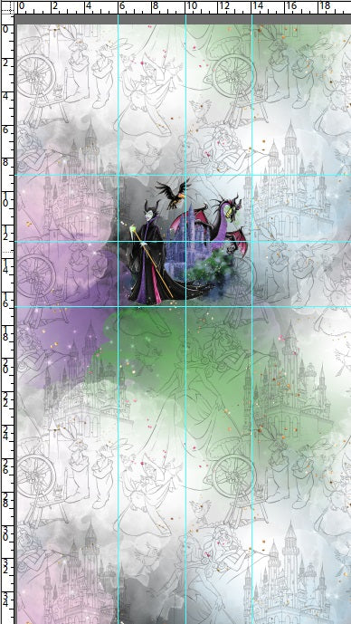 R119 Once Upon a Dream - EVIL SIDE - Panel - CHILD